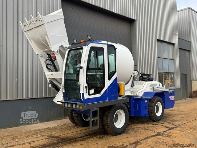 Mixer Giga power GW5500 4x4 Self Loading Concrete Mixer