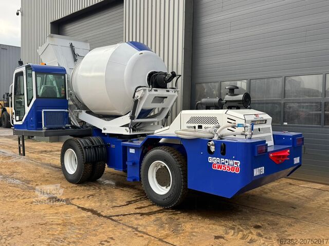 Mixer Giga power GW5500 4x4 Self Loading Concrete Mixer