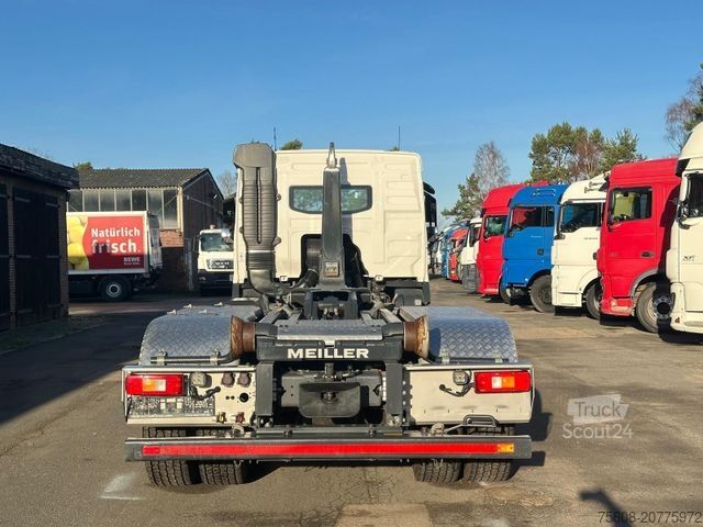 Āķa konteineru automašīna VOLVO FM420 6x4 Abroller Meiller RS21.65 AHK Lift
