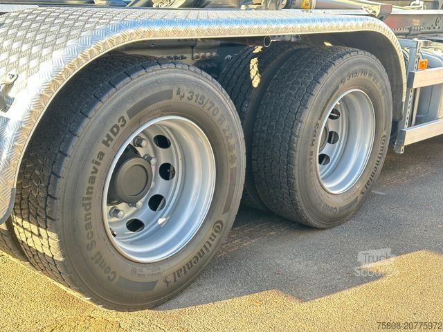 Āķa konteineru automašīna VOLVO FM420 6x4 Abroller Meiller RS21.65 AHK Lift