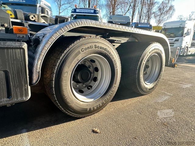 Āķa konteineru automašīna VOLVO FM420 6x4 Abroller Meiller RS21.65 AHK Lift