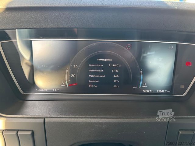 Āķa konteineru automašīna VOLVO FM420 6x4 Abroller Meiller RS21.65 AHK Lift