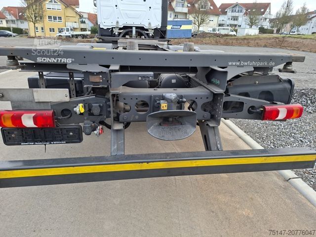 Camion porte-caisses amovibles MERCEDES-BENZ 2540 L Actros 6x2 Fahrschule 5-Sitzer Liftachse