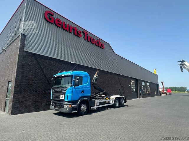 Kablio rankenos sistema Scania R500 V8 6X2 MET HIAB MULTILIFT XR21S61 HAAKARMS...
