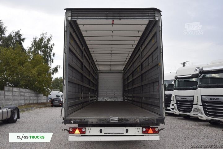 Semiremorcă deschisă cu prelată SCHMITZ CARGOBULL SCS24/L Varios