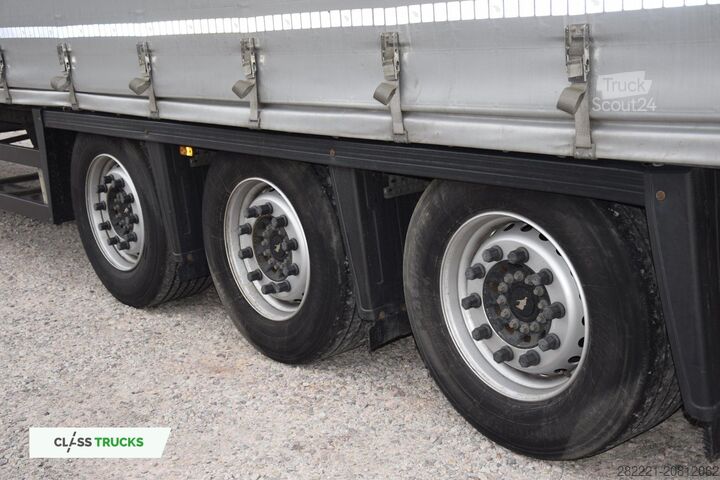 Semiremorcă deschisă cu prelată SCHMITZ CARGOBULL SCS24/L Varios