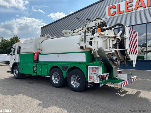 Veículo de aspiração Volvo FM 340 6x4 7m³ Combi kolkenzuiger Just 159.037 km!