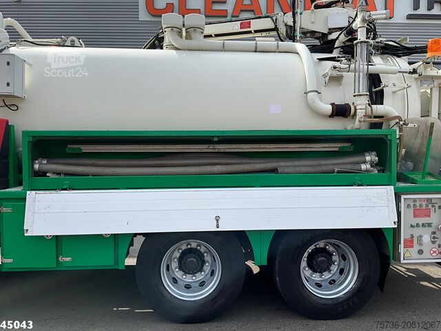 Veículo de aspiração Volvo FM 340 6x4 7m³ Combi kolkenzuiger Just 159.037 km!