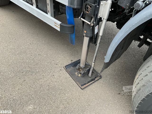 Veículo de recolha de resíduos Ginaf C 3128 NF Euro 6 Hiab 21 Tonmeter laadkraan Jus...