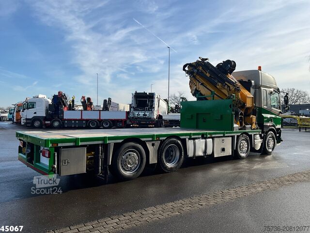 Darus teherautó DAF FAX 85 CF 410 HMF 85 Tonmeter laadkraan + Fly-jib