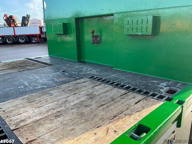 Darus teherautó DAF FAX 85 CF 410 HMF 85 Tonmeter laadkraan + Fly-jib