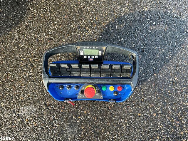 Darus teherautó DAF FAX 85 CF 410 HMF 85 Tonmeter laadkraan + Fly-jib