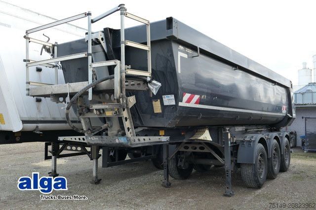 Savivartis puspriekabė SCHMITZ CARGOBULL SKI 24 SL 7.2. Stahl, 26m³, Luft-Lift, Rollplane