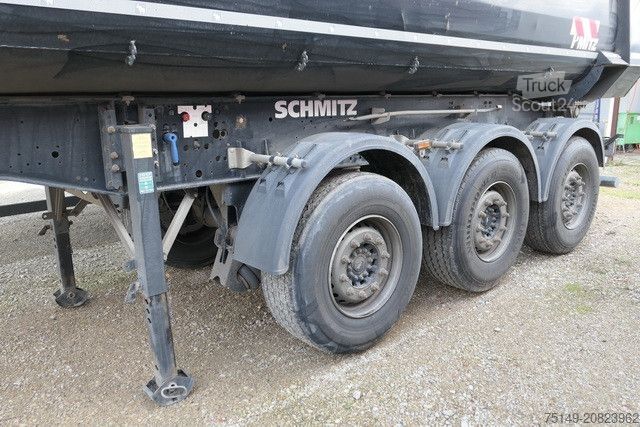 Savivartis puspriekabė SCHMITZ CARGOBULL SKI 24 SL 7.2. Stahl, 26m³, Luft-Lift, Rollplane