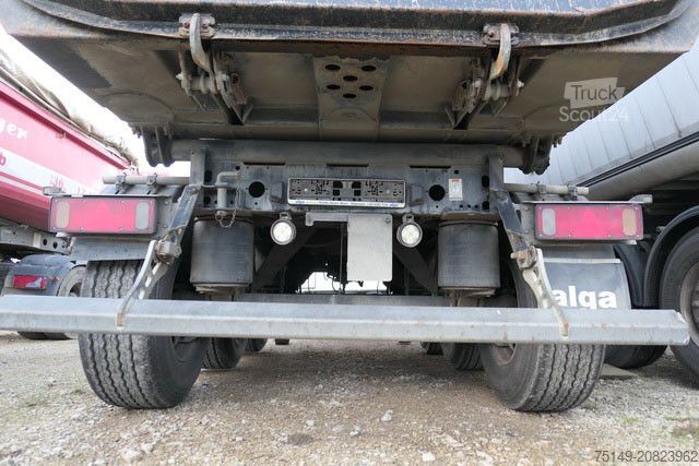 Savivartis puspriekabė SCHMITZ CARGOBULL SKI 24 SL 7.2. Stahl, 26m³, Luft-Lift, Rollplane