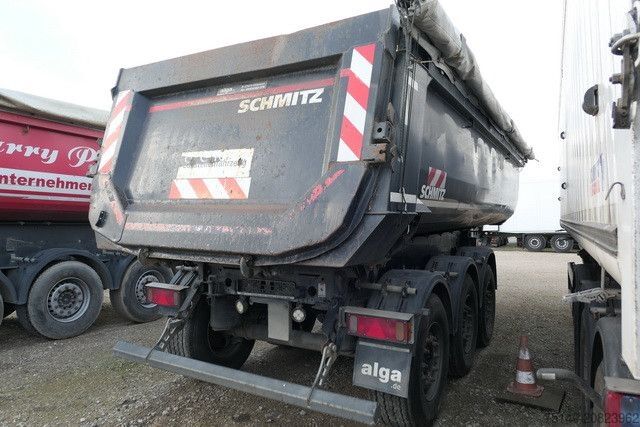 Semirimorchio ribaltabile SCHMITZ CARGOBULL SKI 24 SL 7.2. Stahl, 26m³, Luft-Lift, Rollplane