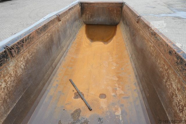 Savivartis puspriekabė SCHMITZ CARGOBULL SKI 24 SL 7.2. Stahl, 26m³, Luft-Lift, Rollplane