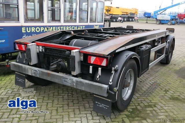 Reboque roll off Schütte ANH 218, Außenroller, Container, Luftfe.