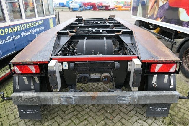 Reboque roll off Schütte ANH 218, Außenroller, Container, Luftfe.