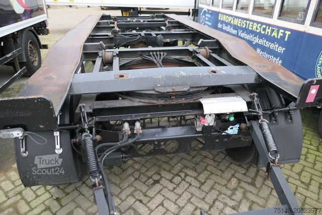 Reboque roll off Schütte ANH 218, Außenroller, Container, Luftfe.