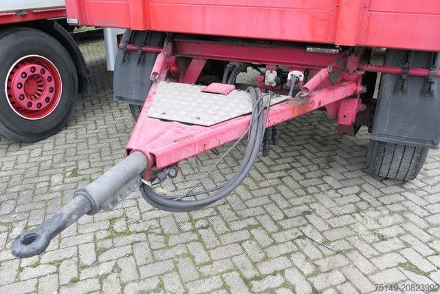 Reboque aberto Wilken A18-4-3, Baustoff, 7.200mm lang, SAF