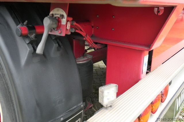 Reboque aberto Wilken A18-4-3, Baustoff, 7.200mm lang, SAF