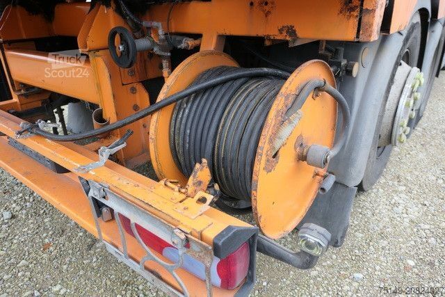 Vakuumtanktankvogn MAN 26.340 TGM 6x2, Müller VM F120 KH, Pumpe,Gelenkt