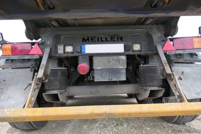 Semirimorchio ribaltabile MEILLER MHPS 12/27 Thermo, 26m³, Luft-Lift, Alu-Felgen