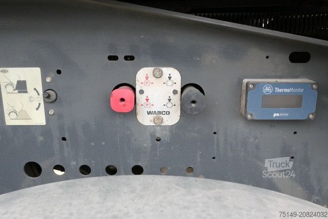 Semirimorchio ribaltabile MEILLER MHPS 12/27 Thermo, 26m³, Luft-Lift, Alu-Felgen