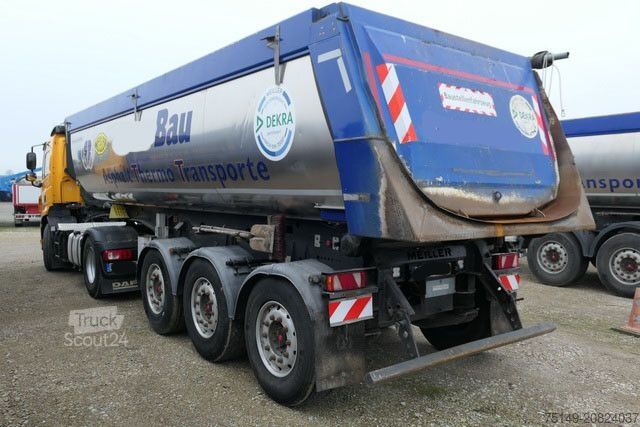 Semirimorchio ribaltabile MEILLER MHPS 12/27 Thermo, 26m³, SAF, Luft-Lift, Plane