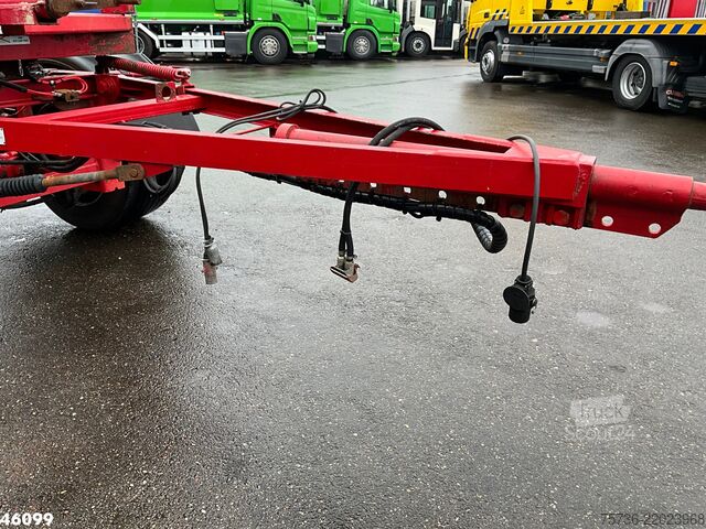 Containertransport E.S.V.E. 3-assige containeraanhangwagen