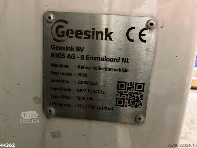 Fordon för avfallshantering DAF FAG LF 230 Euro 6 Geesink 14m³