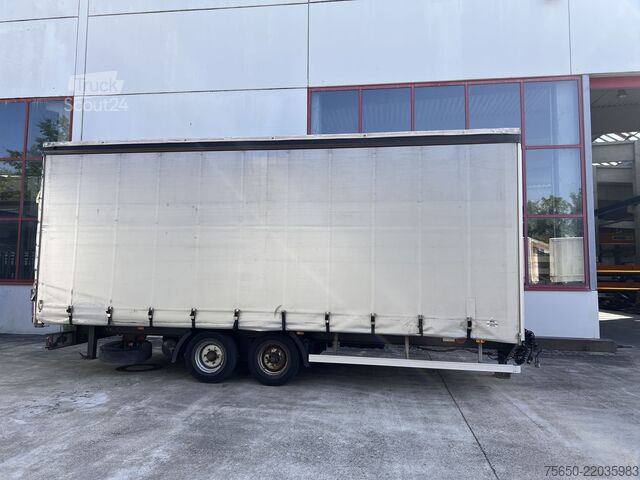 Atvira priekaba su tentu Tang, Karl ZCS 105  Tandem- Planenanhänger