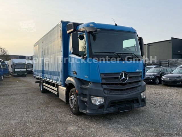 شاحنة بمسطحة ومشمع MERCEDES-BENZ 1830LAntos E6, M-Haus, Klima, AHK,LBW