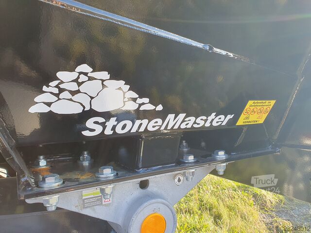 Ocelový sklápěcí návěs Fliegl Sattelkipper 25m³ StonEMaster für E-LKW