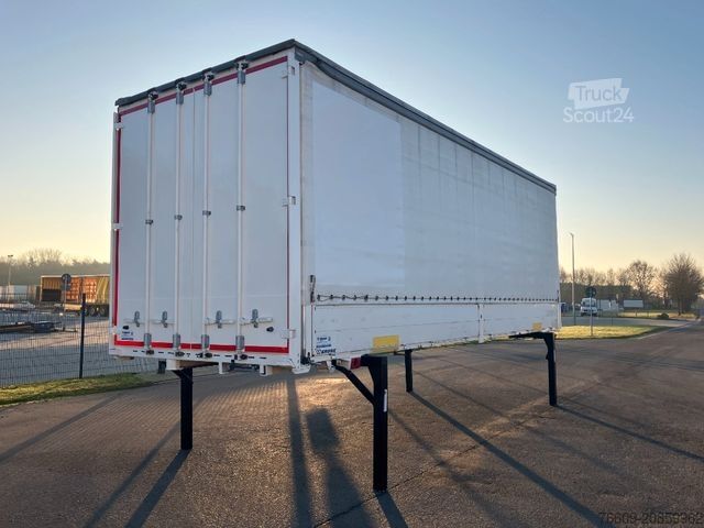 Swap body trailer KRONE Wechselbrücke Plane