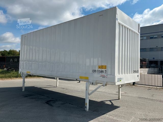 Swap body trailer KRONE Wechselbrücke Koffer