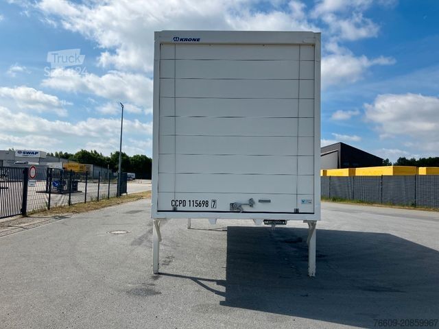 Swap body trailer KRONE Wechselbrücke Koffer