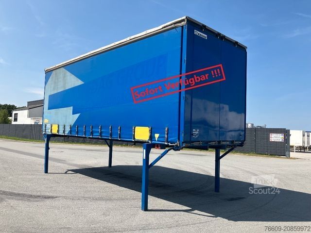 Swap body trailer KRONE Wechselbrücke Plane