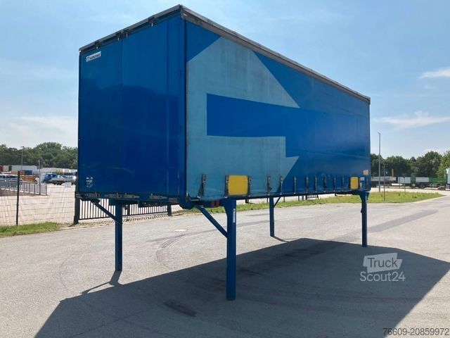 Swap body trailer KRONE Wechselbrücke Plane