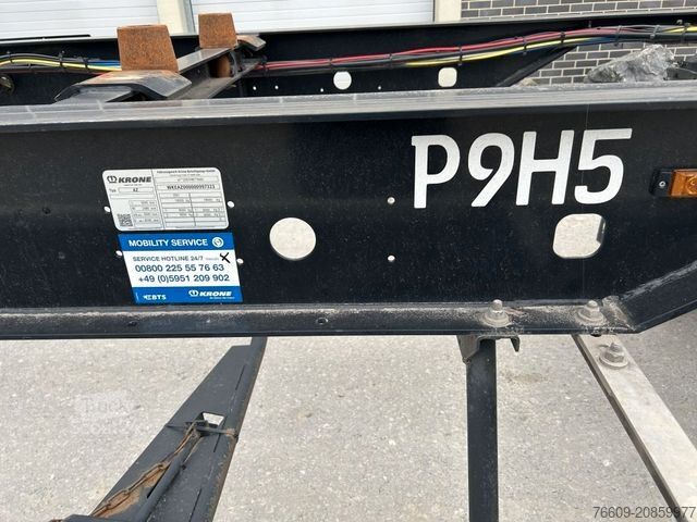 Swap chassis trailer KRONE 2 Achswechselfahrgestell, Typ: AZW 18 eL3B9