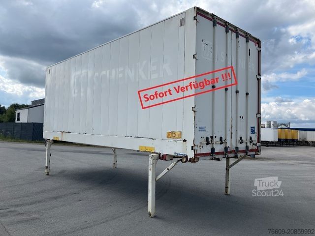 Swap body trailer KRONE Wechselbrücke Koffer