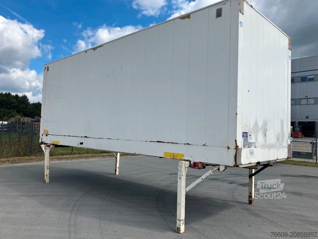 Swap body trailer KRONE Wechselbrücke Koffer