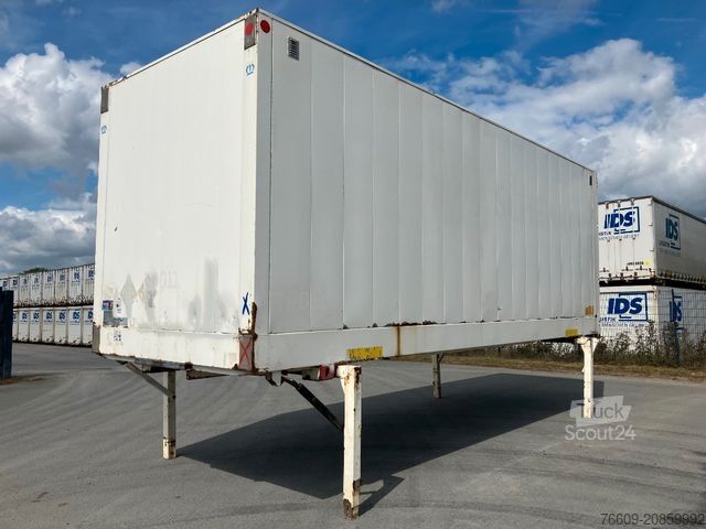 Swap body trailer KRONE Wechselbrücke Koffer