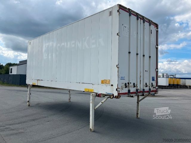Swap body trailer KRONE Wechselbrücke Koffer