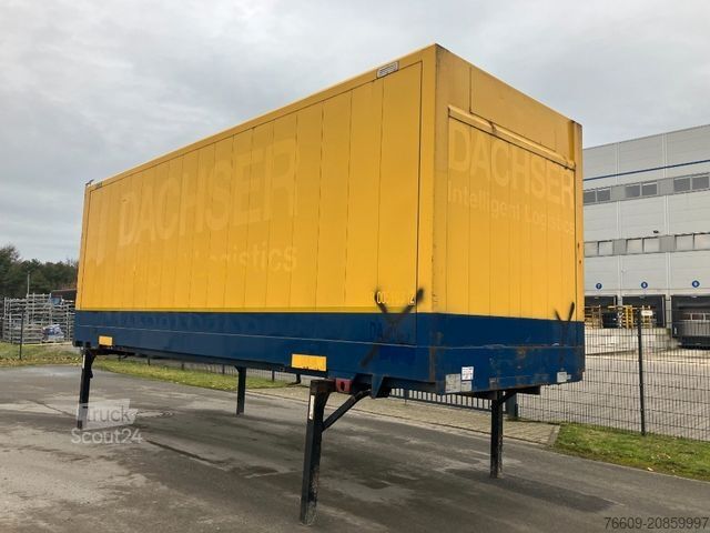 Swap body trailer KRONE Wechselbrücke Koffer