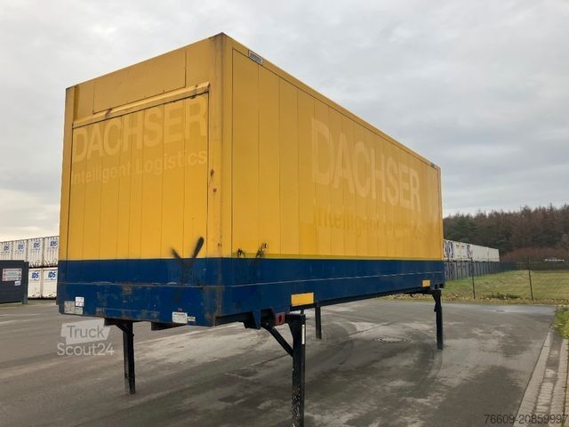 Swap body trailer KRONE Wechselbrücke Koffer