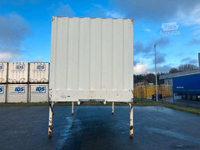 Remolque con caja móvil Wechselbrücke Koffer