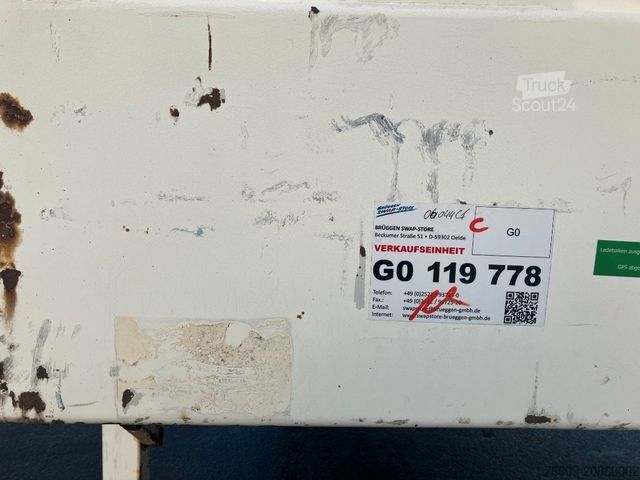 Remolque con caja móvil Wechselbrücke Koffer