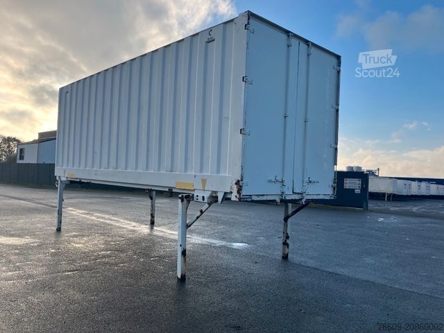 Remolque con caja móvil  Wechselbrücke Koffer